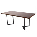 Modern Z Foot Dining Room Table